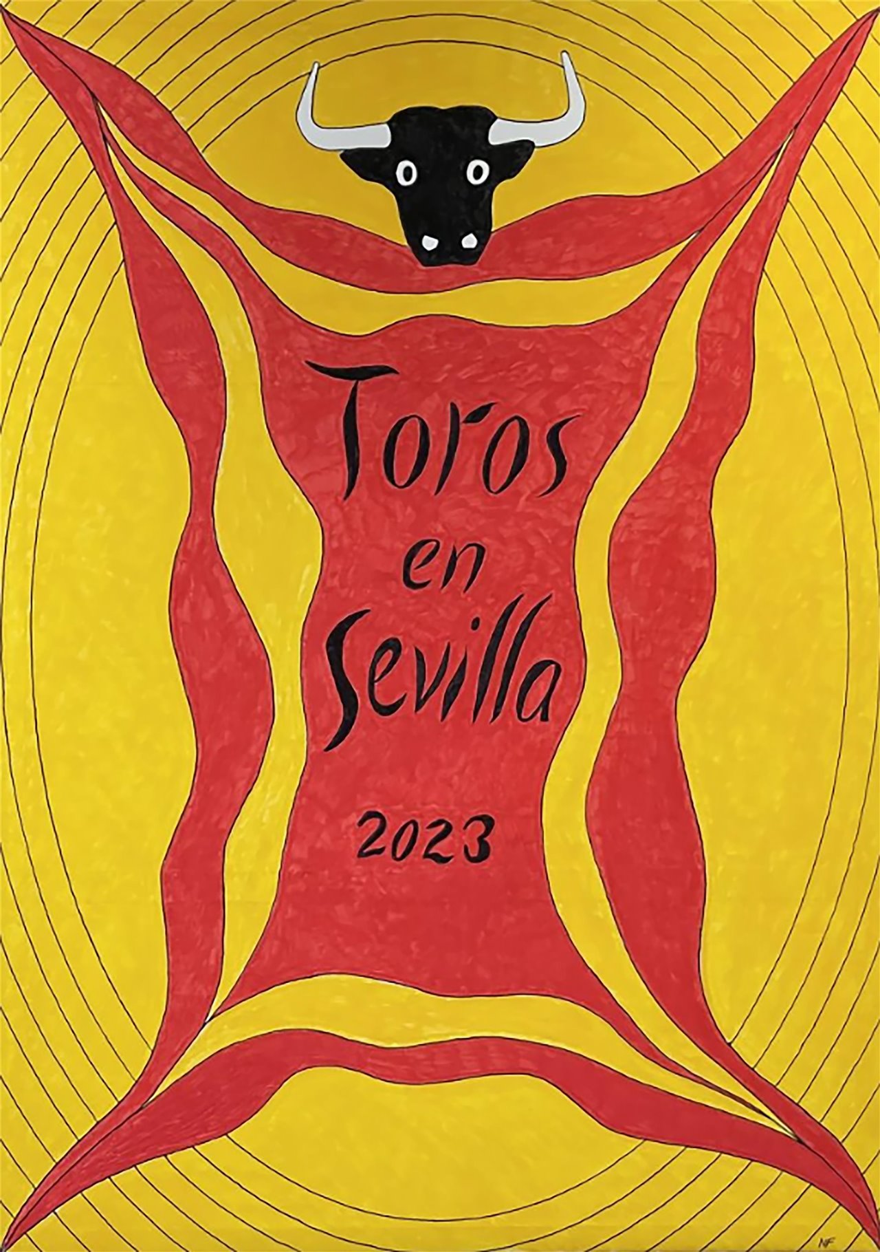 El cartel de Foster para la temporada taurina de 2023 en Sevilla