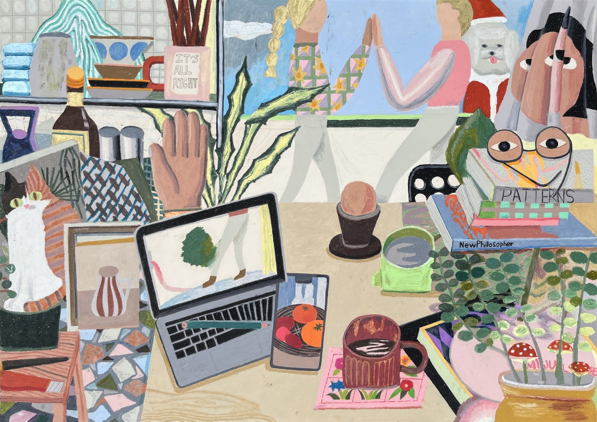 'Open window', 2022, Miju Lee, La Bibi Gallery