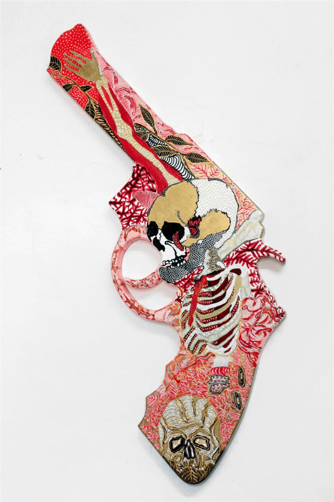 'Révolver Smith&Wesson', 2011, Marina Vargas, Galería Llamazares