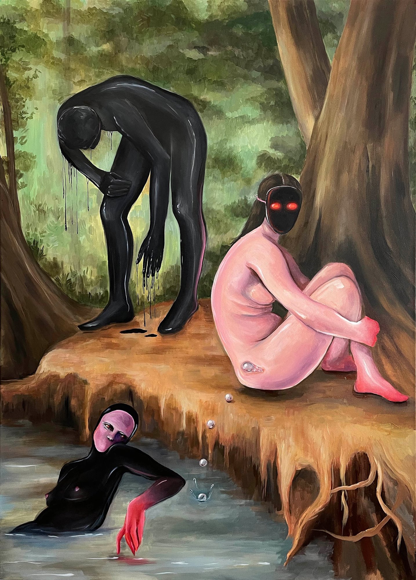 'Shining shield with your mirror', Ornella Pocetti, 2021, Pictorum Gallery