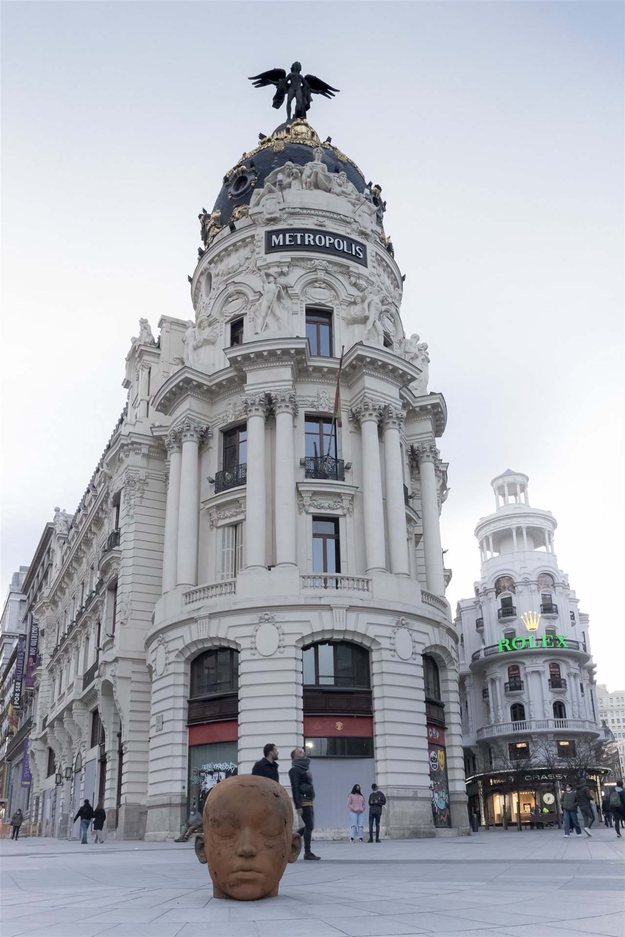 Escultura de Samuel Salcedo en la pasada edición de UVNT. 