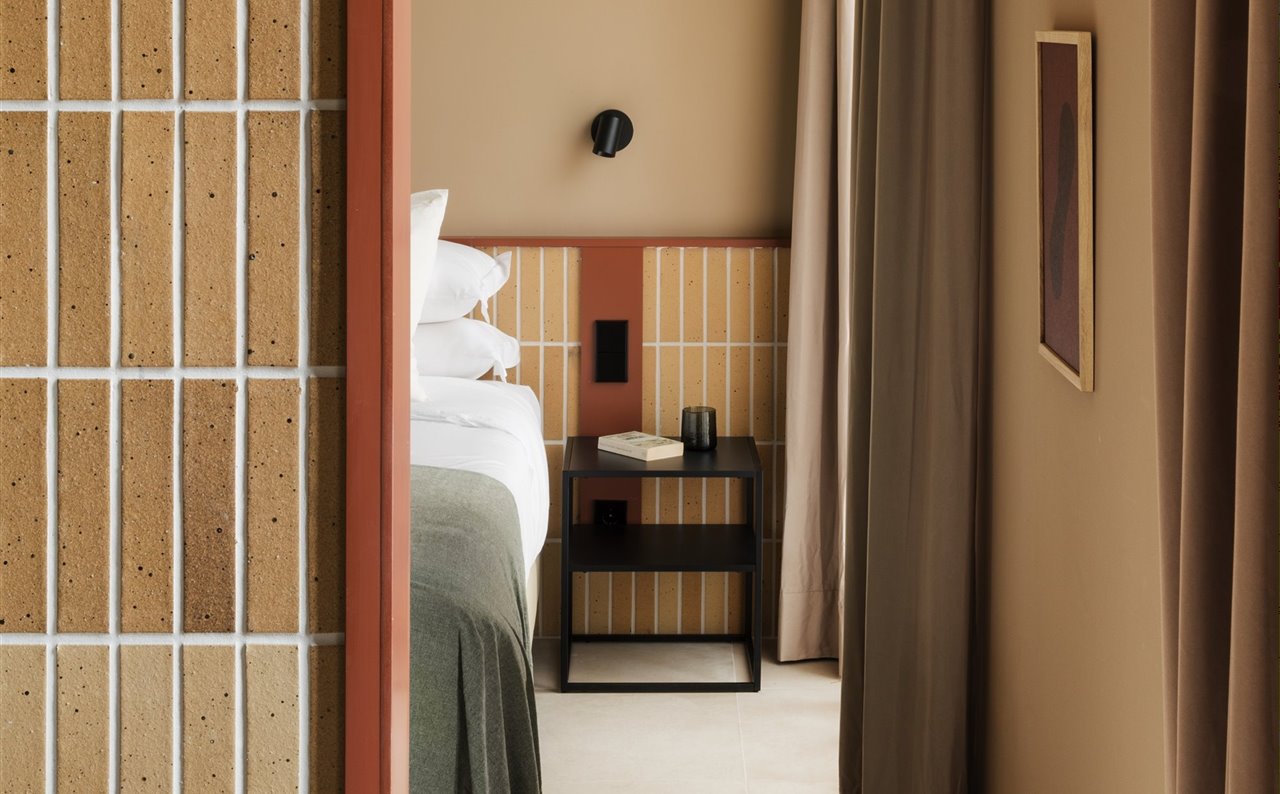El hotel Casa y Fonda de Alcalá, diseñado por Estudio Reciente. 