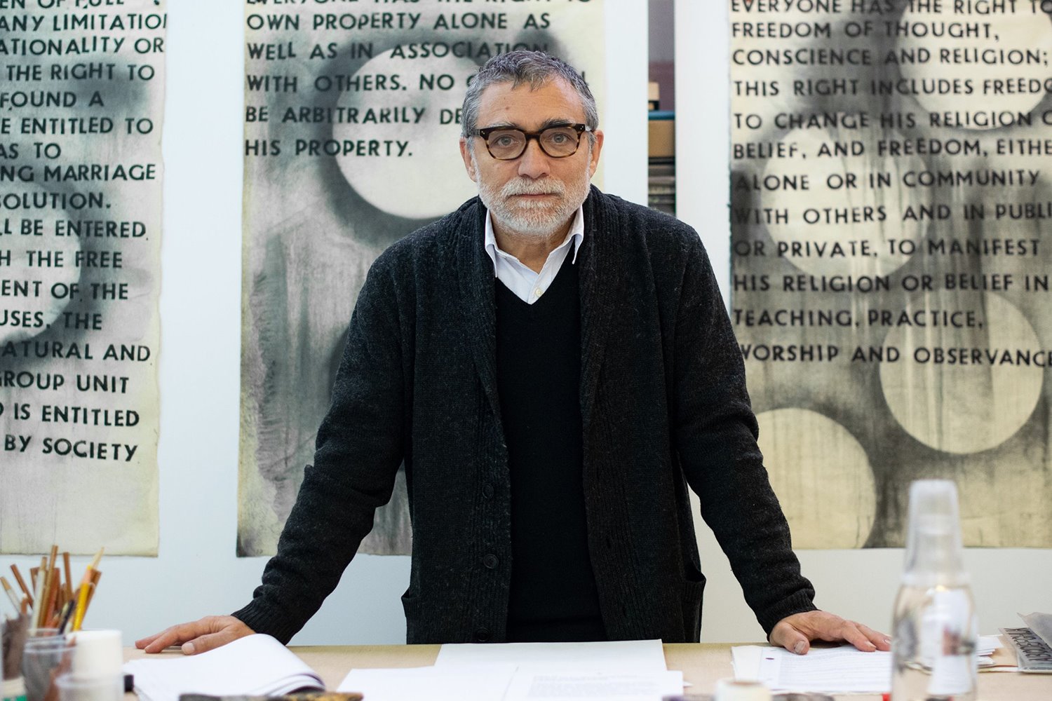 jaume plensa en su estudio