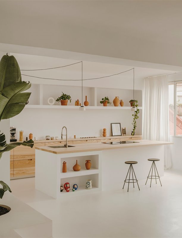 TENDENCIA: Gana espacio en la cocina olvidándote de los muebles altos