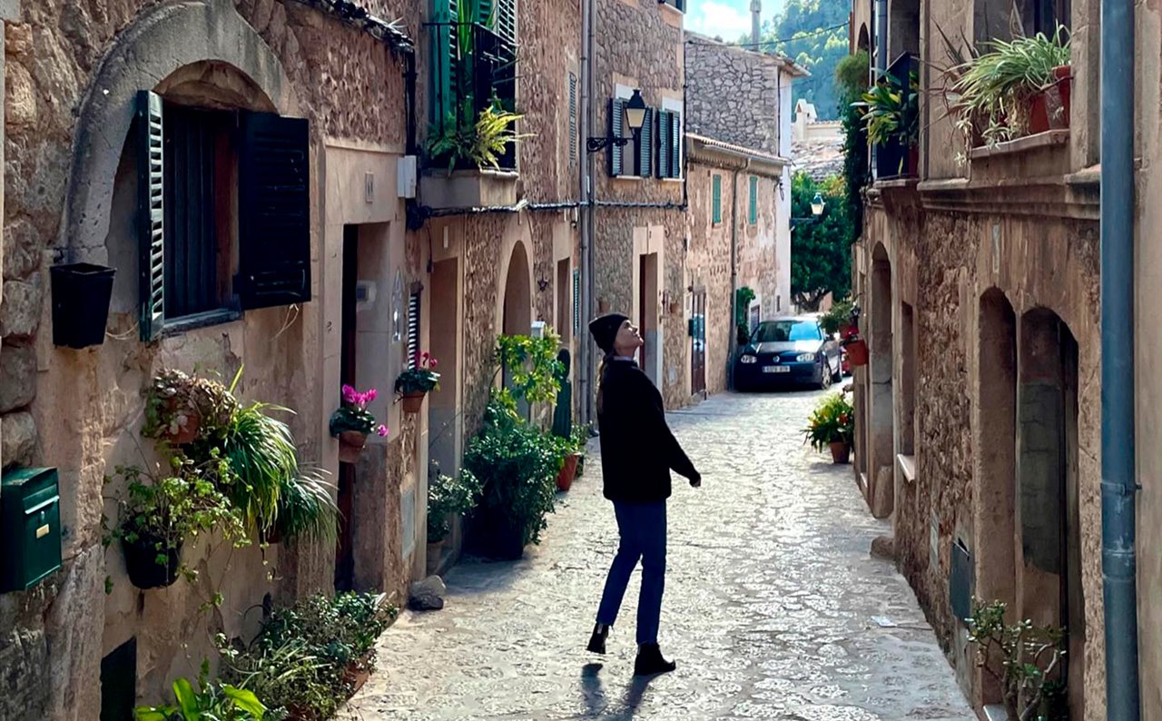 Nicole Kidman en una de sus publicaciones de Instagram durante su estancia en Mallorca