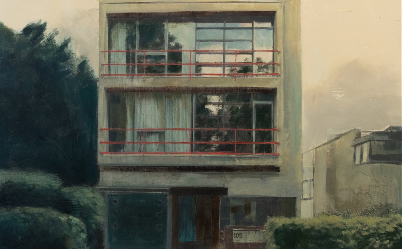'Luz de tarde', un retrato de un edificio de De Koninck, por Bea Sarrias.