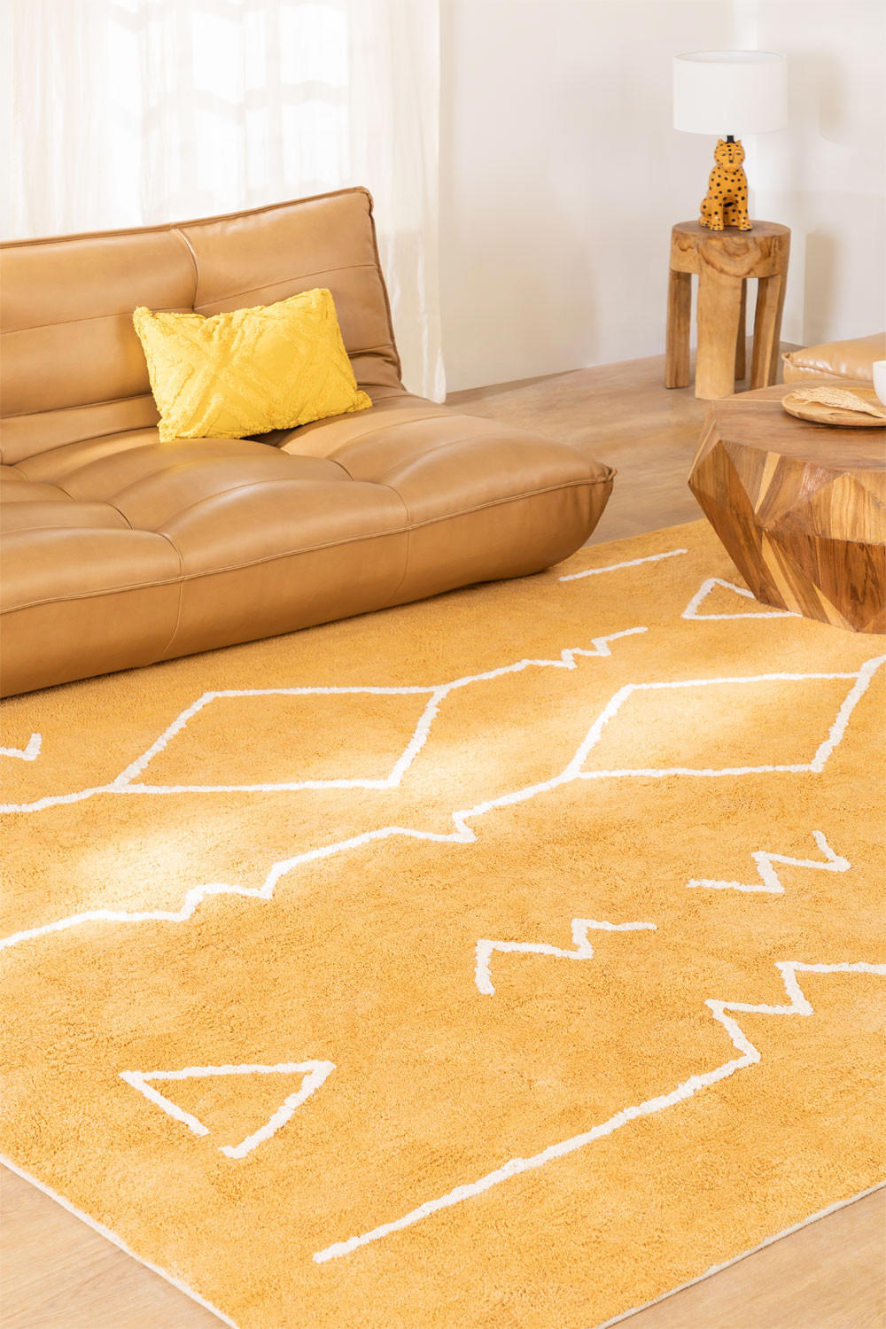 Alfombra sklum salón amarillo