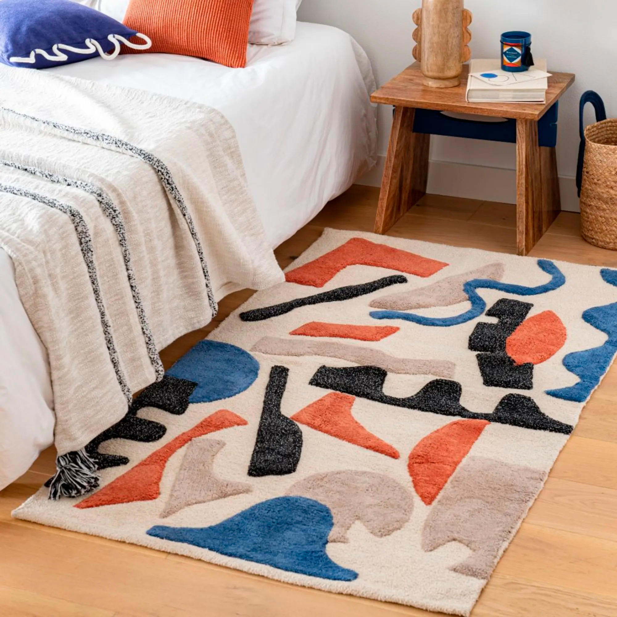 maisons du monde alfombra dormitorio
