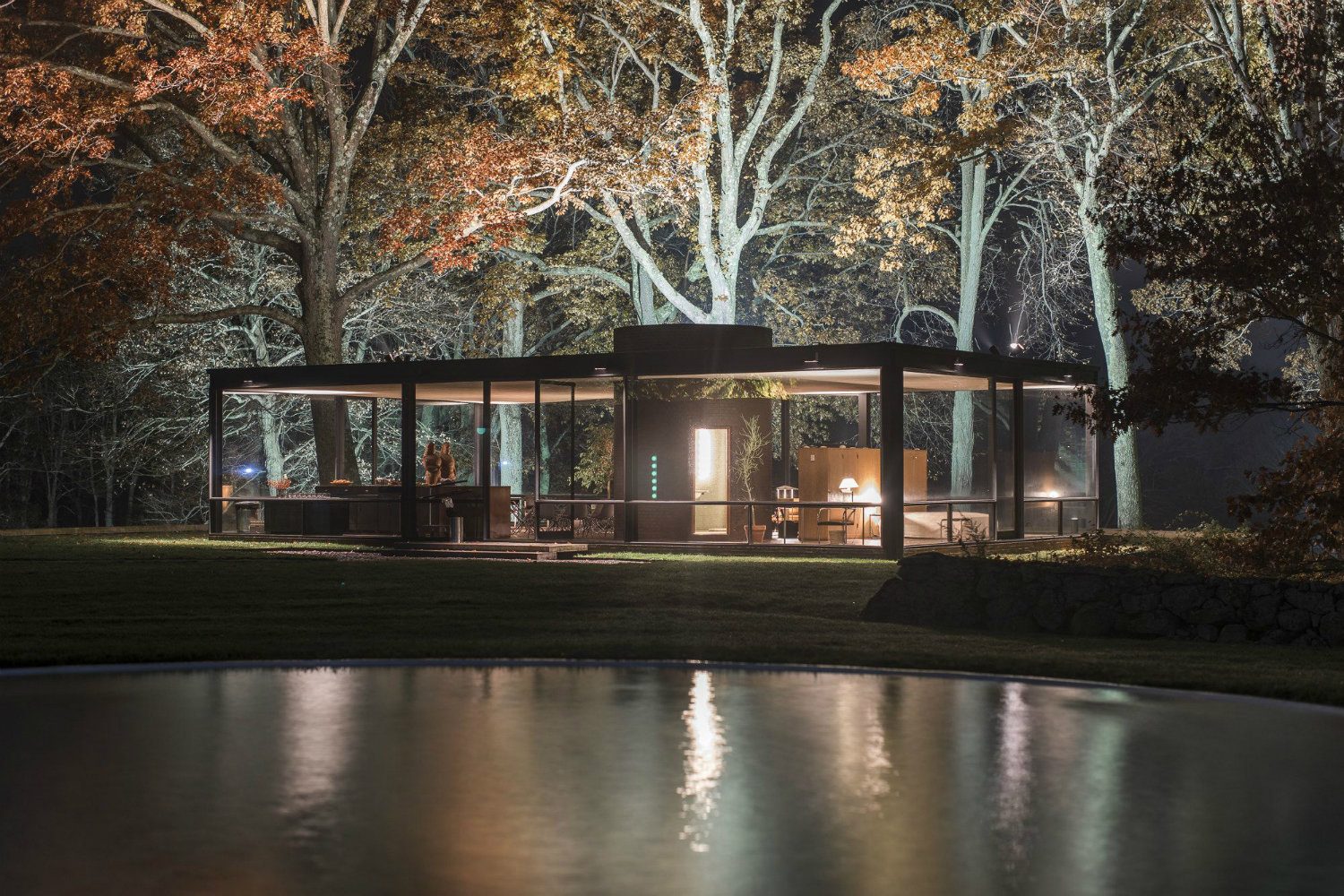 Casa de Cristal de Philip Johnson