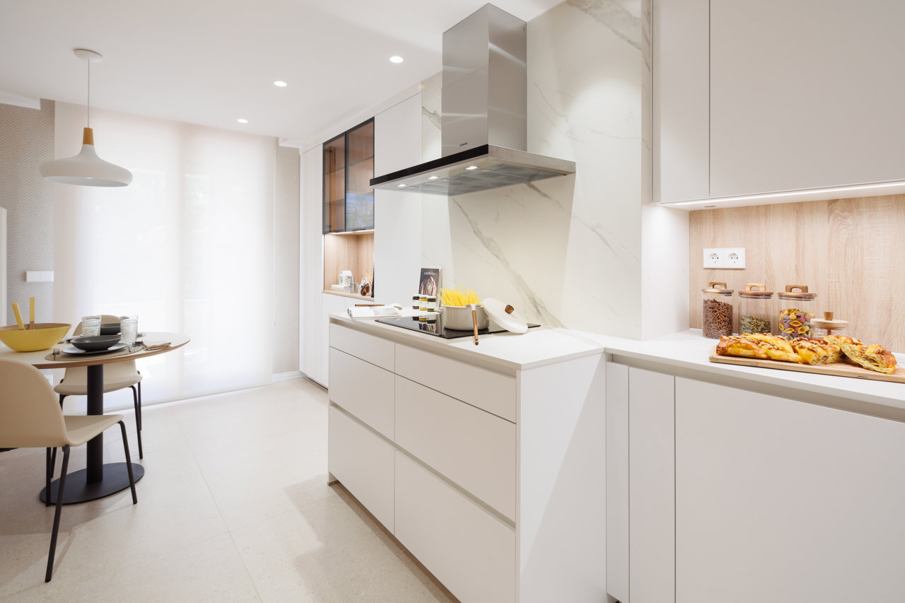 Cocina tras reforma integral