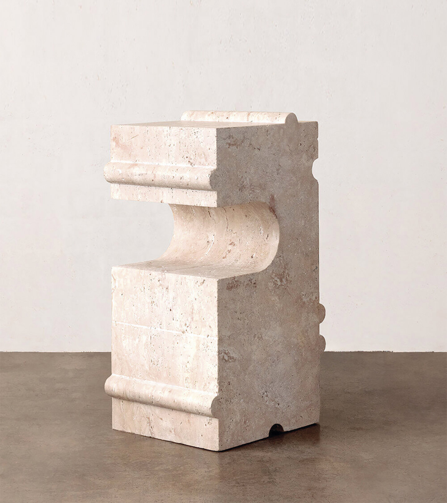 Kelly Wearstler Hume Stone Side Table