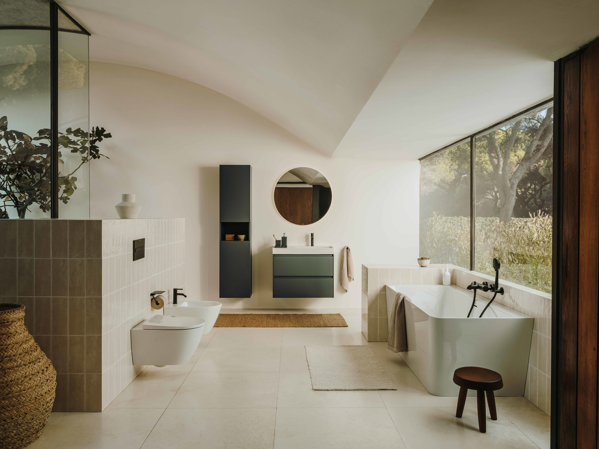 Inspiración en el baño; 21 cuartos de baño que tienen el papel