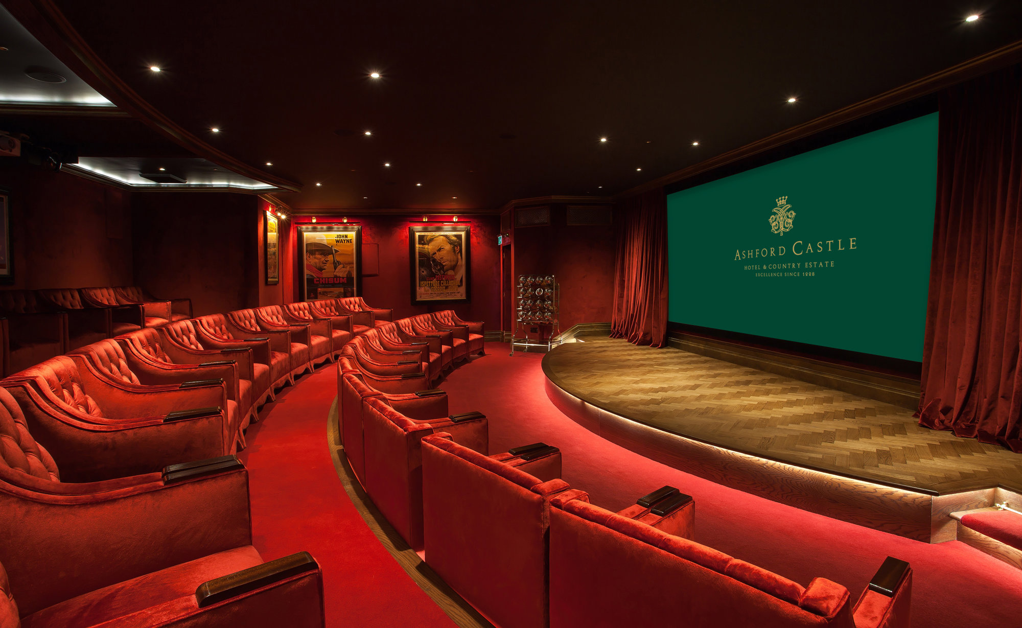 Ashford Castle Cinema © 