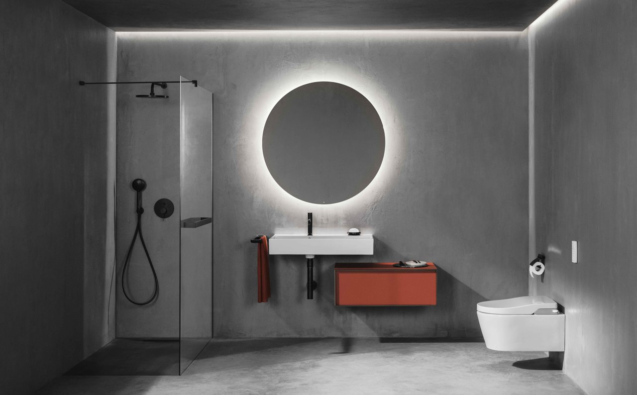 La tecnología invdade el baño. En la imagen, línea Inspira de Roca
