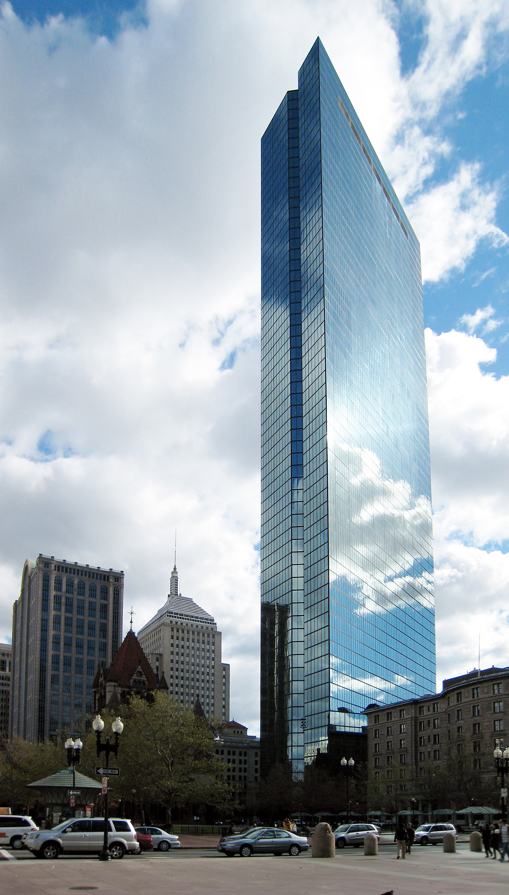 John Hancock Tower, de Henry N. Cobb de la firma I. M. Pei & Partner