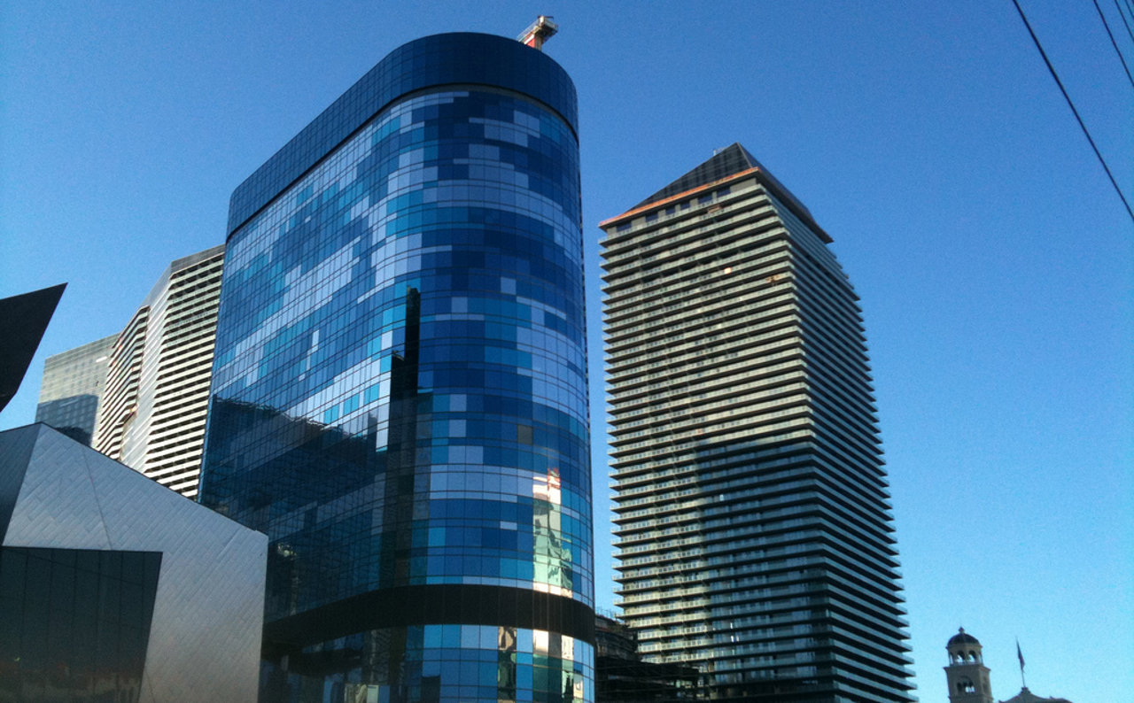 The Harmon Hotel and Spa, diseñado por Norman Foster.