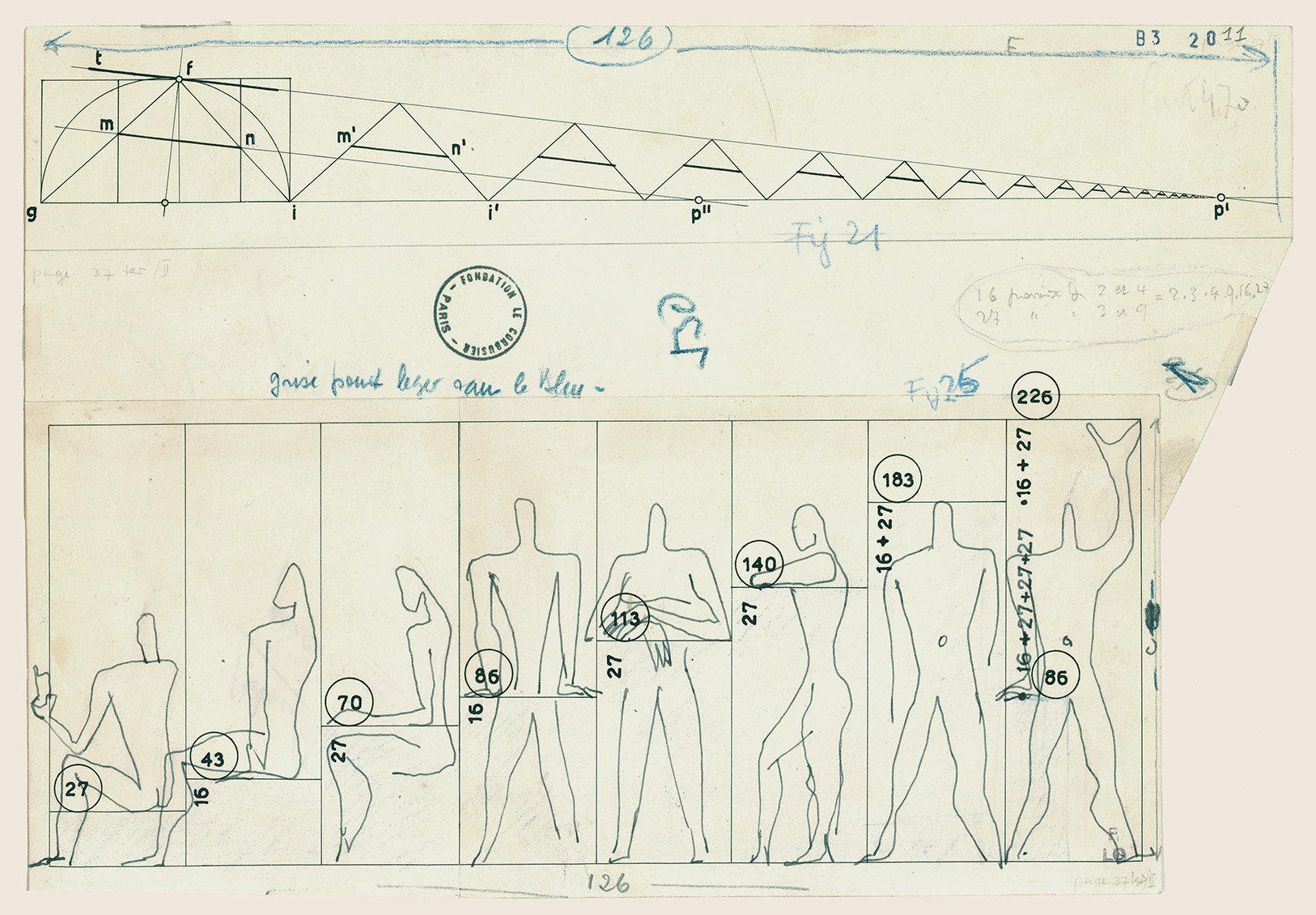 12 Modulor Pavillon Le Corbusier