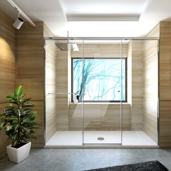 ¿Quién dijo que el tamaño no importa? En mamparas para el baño sí. Y mucho