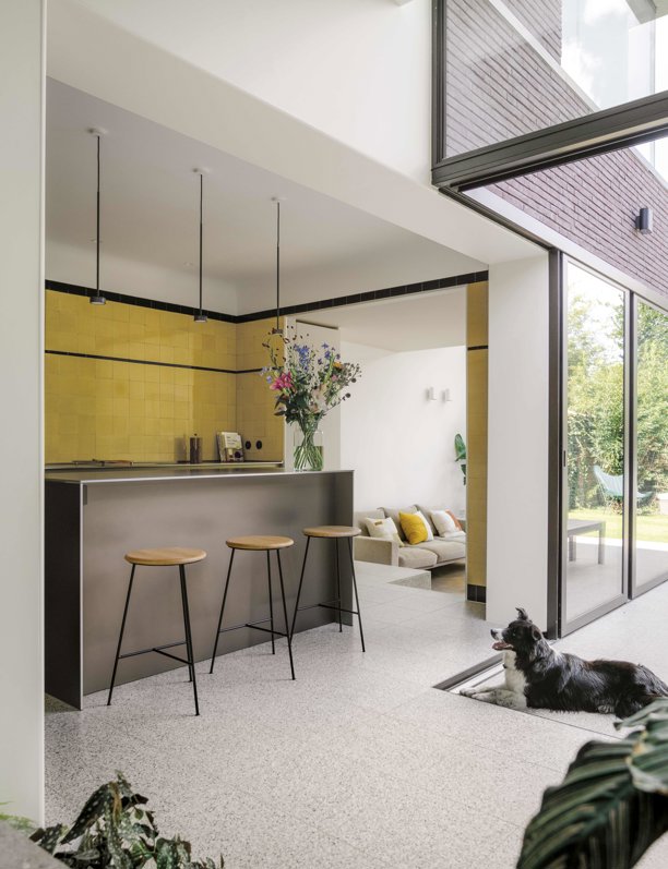 Unificar e intregrar, en eso se basa esta cocina de la firma bulthaup Mechelen 