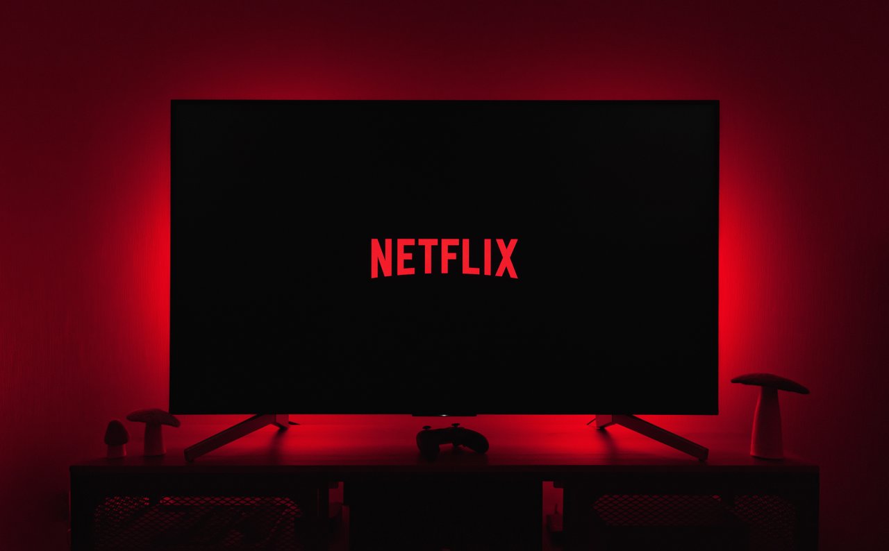 El actual logo de Netflix. 