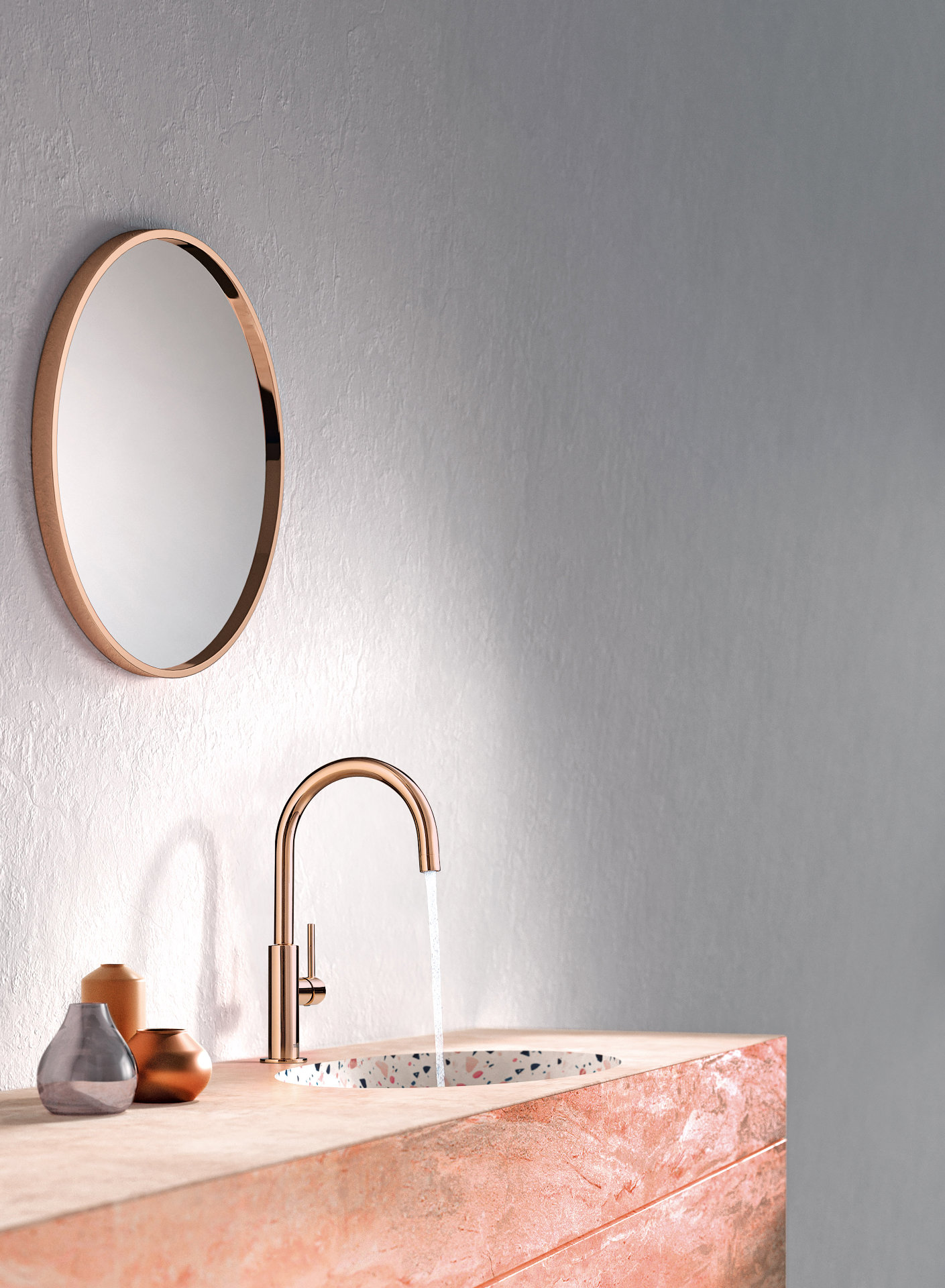 Grifo Study exclusive en oro rosa de Tres 