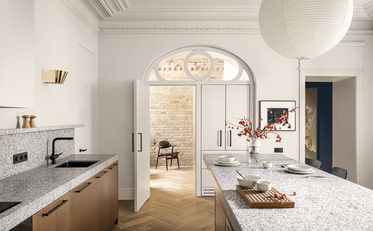 Vista de la cocina