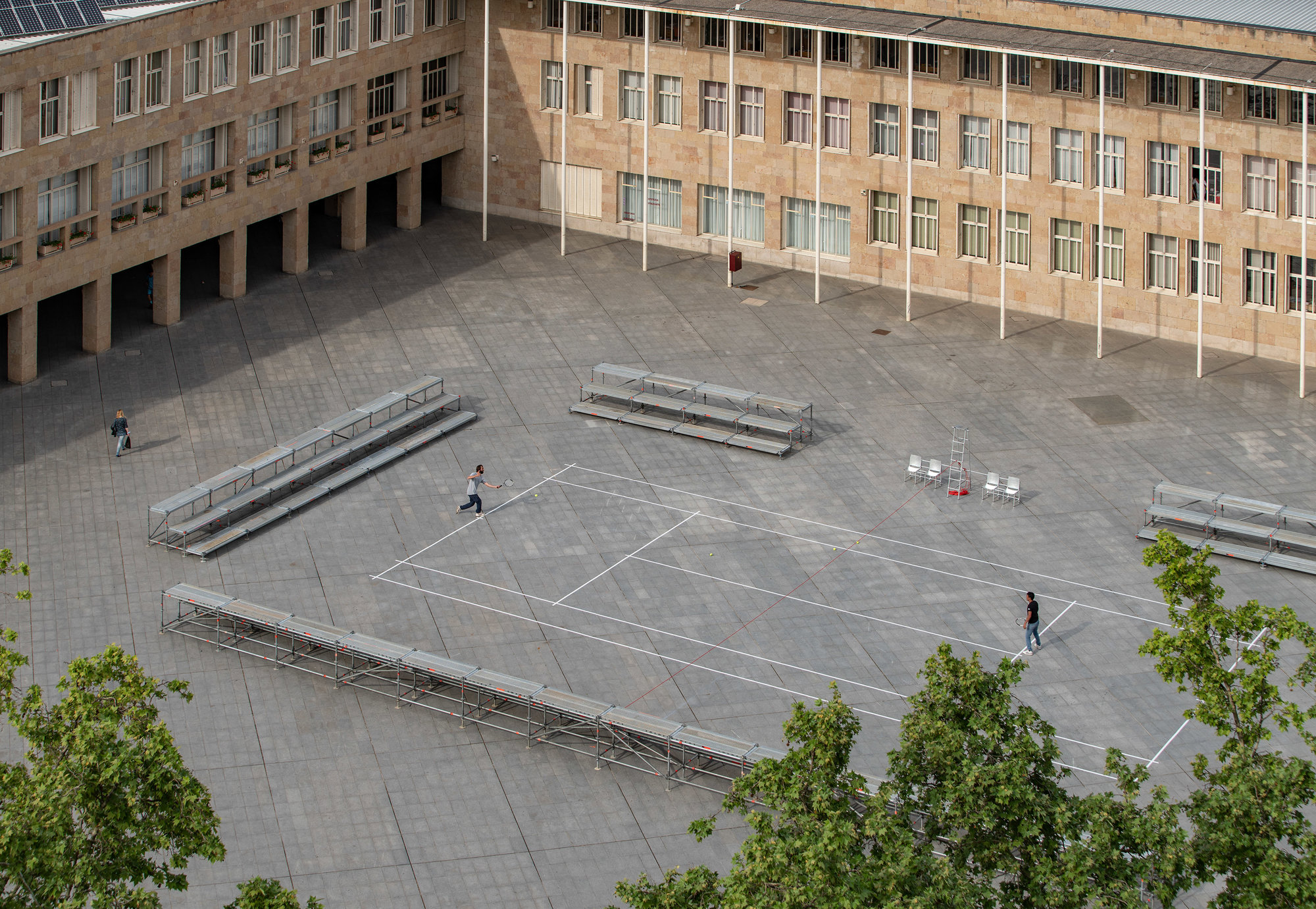Pista Central de Tenis, de Marc Morro