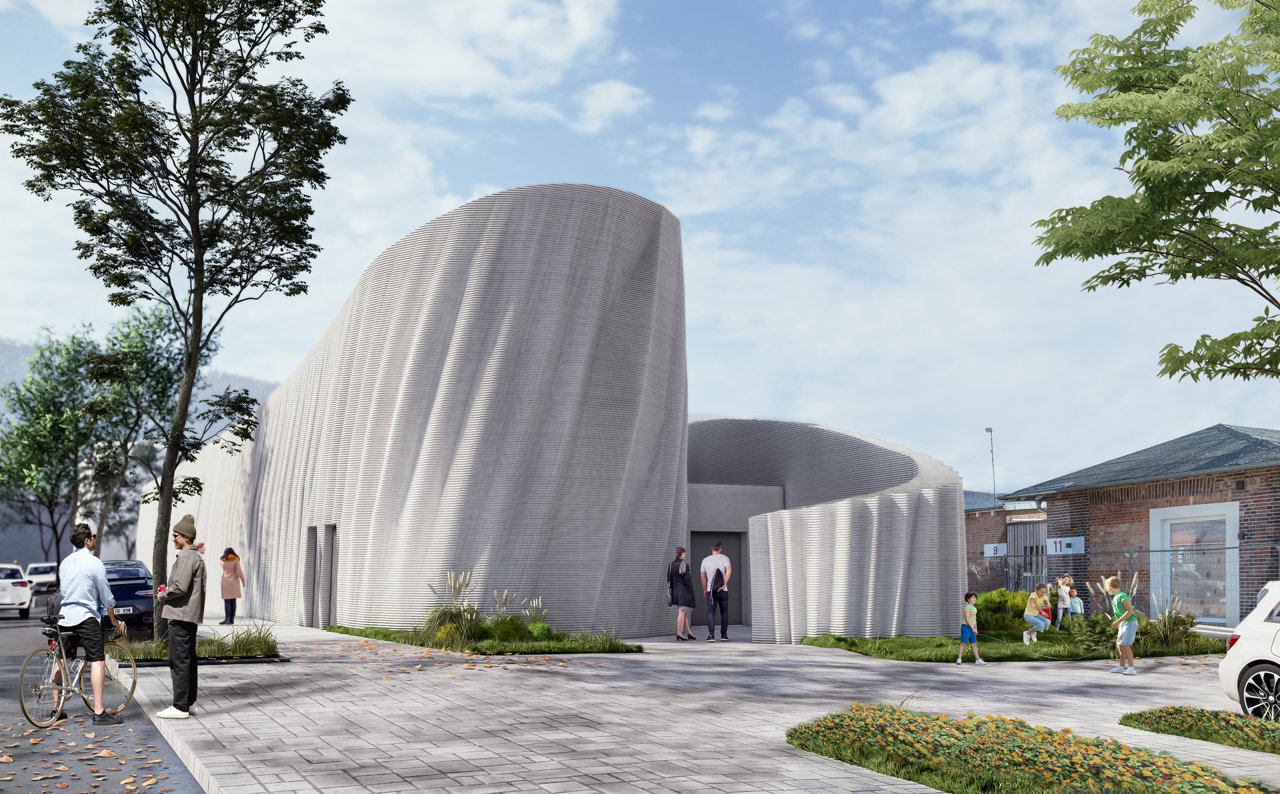El futuro edificio 3D