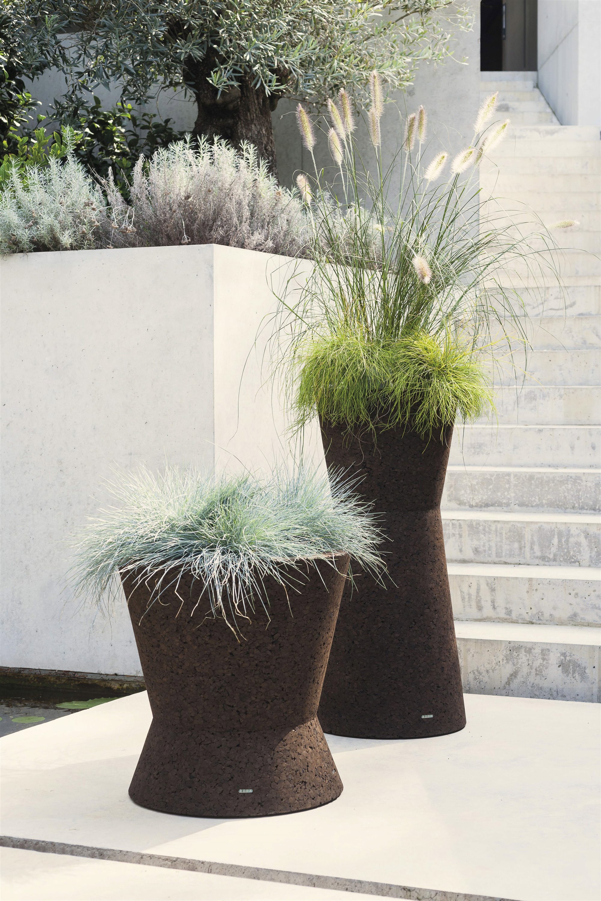 Maceta jardinera de corcho 