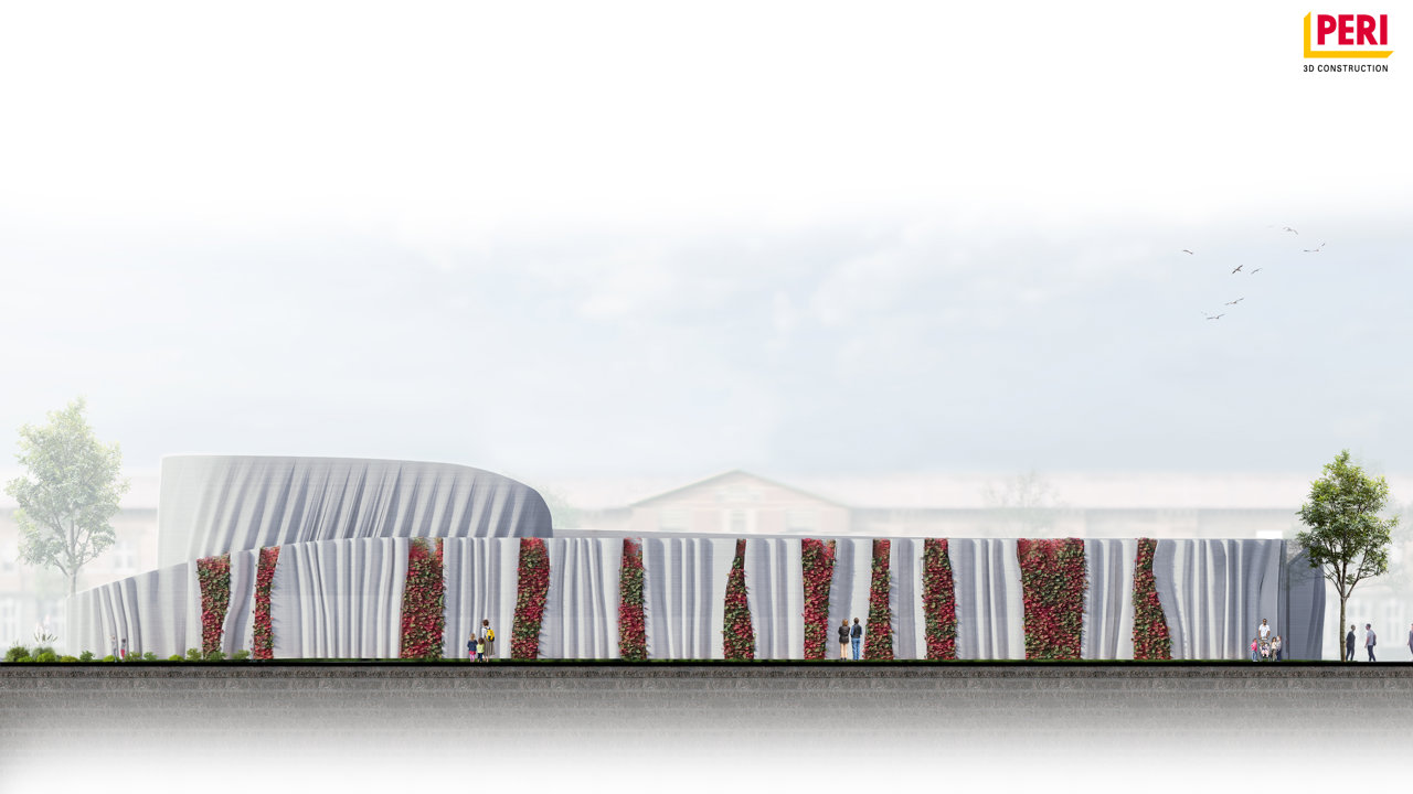 Render del edificio