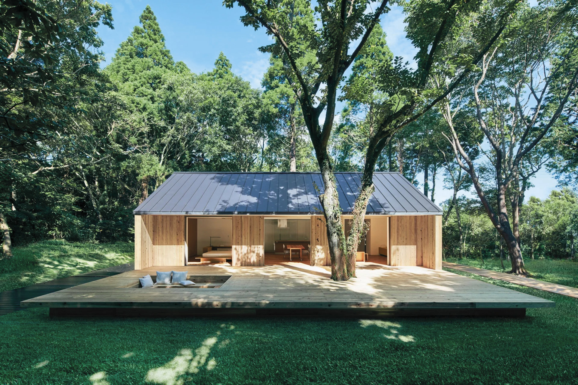 Casa prefabricada de madera de Muji
