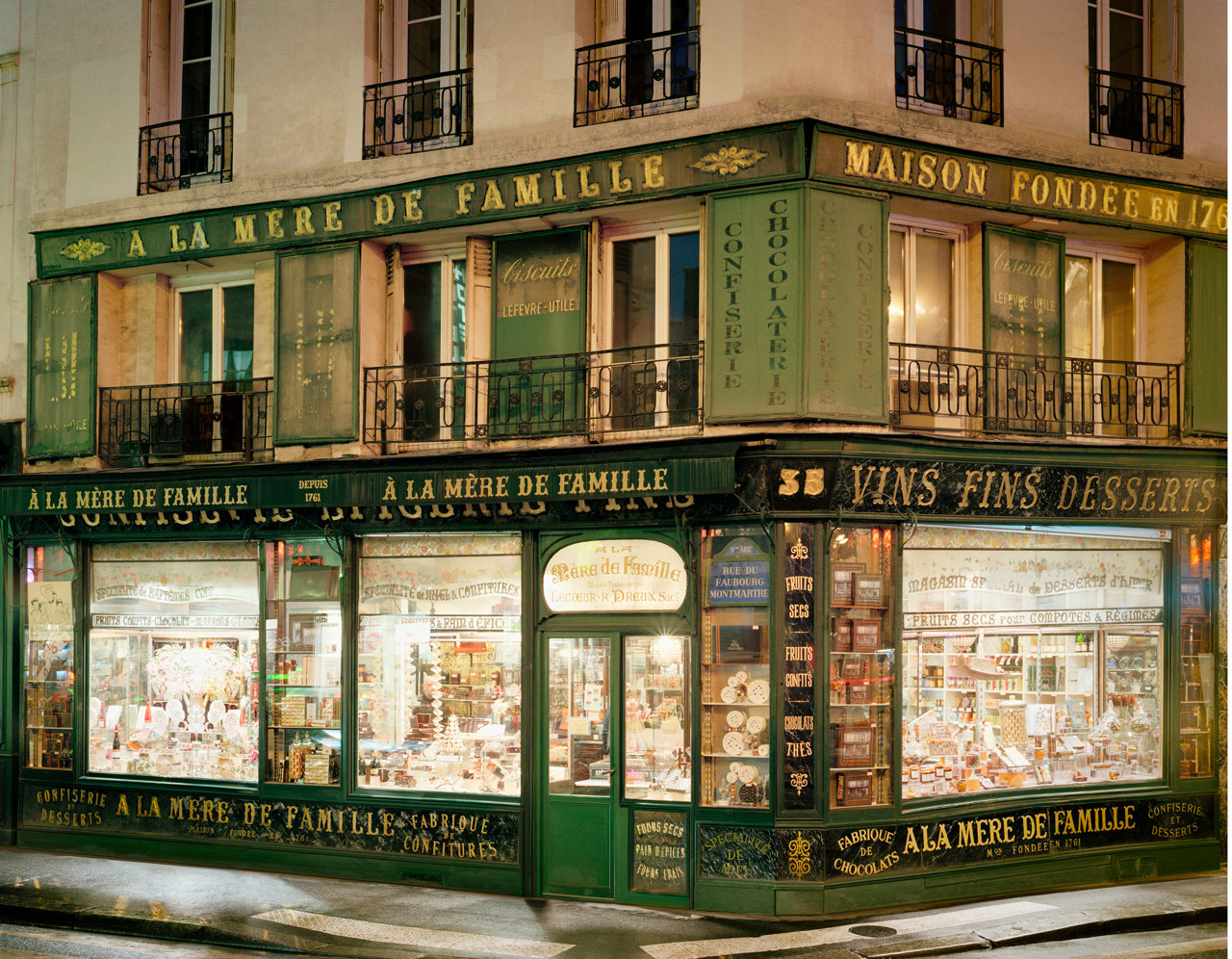 'À la Mère de Famille', una tienda de chocolate en París abierta desde 1761. 