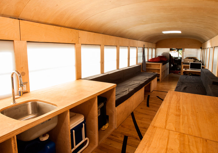 Interior de madera