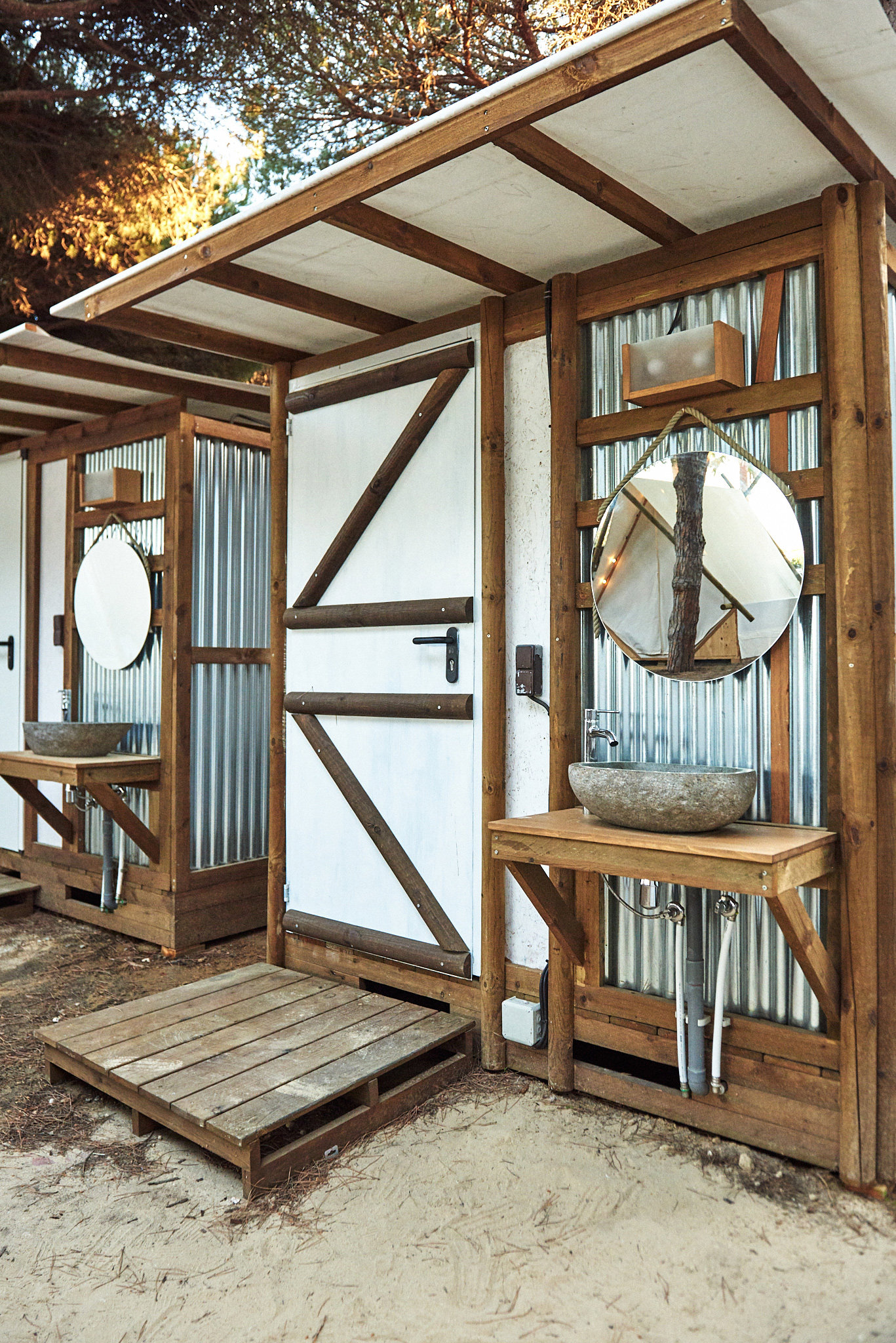 Baño camping Kampaoh