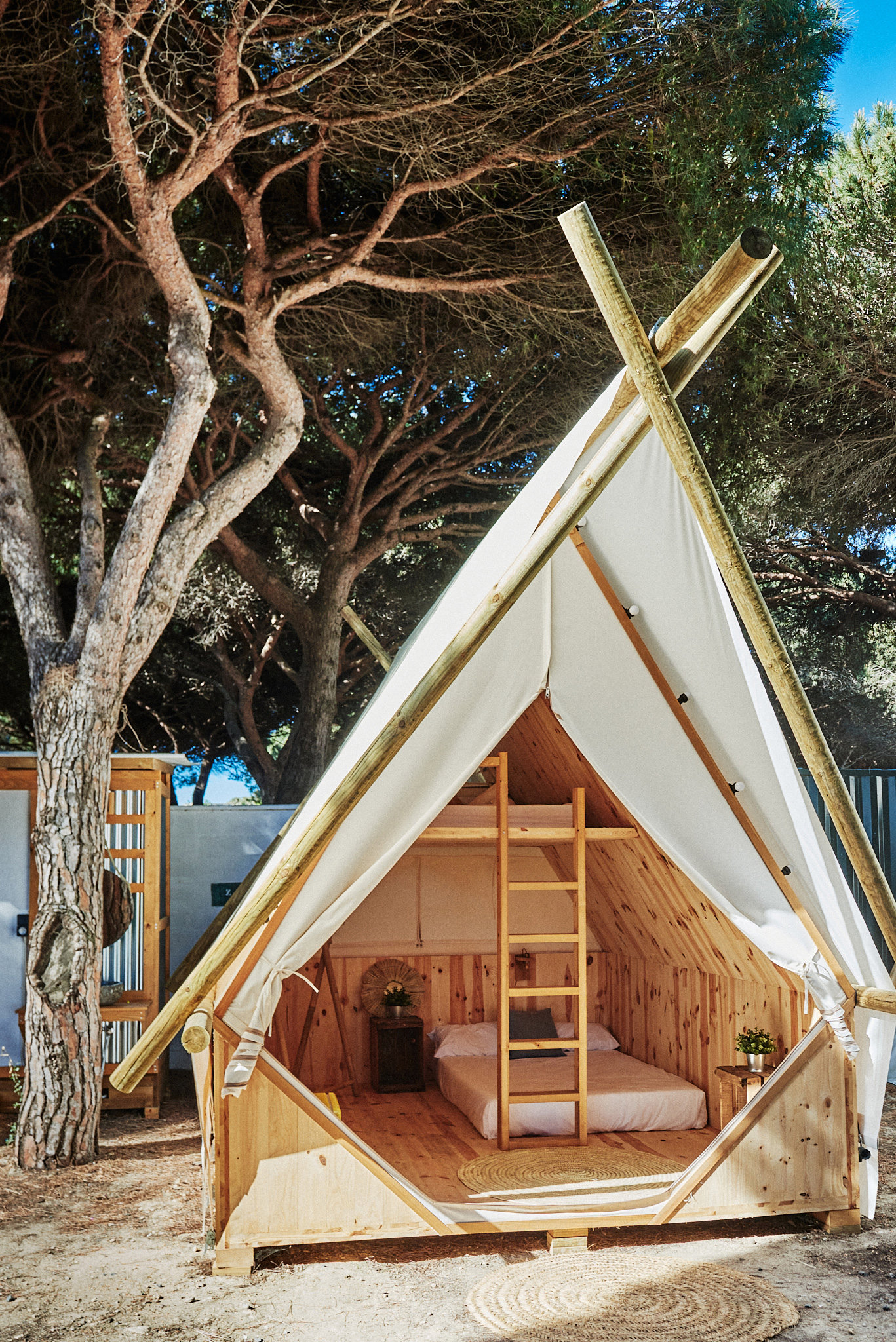 tienda campaña glamping kampaoh