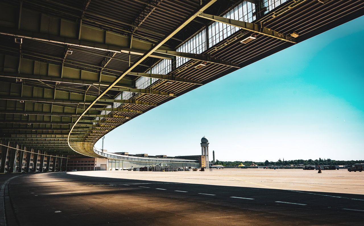 Aeropuerto abandonado de Tempelhof, en Berlín