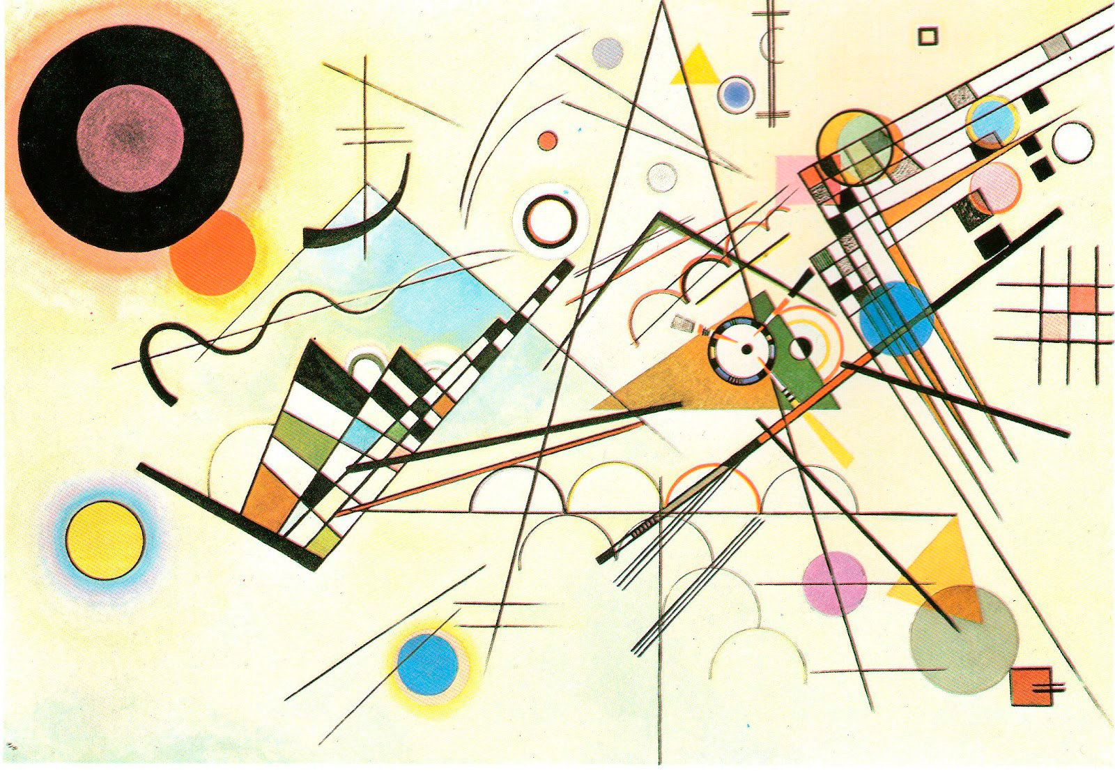 Composición VIII, Vasili Kandinski, 1923