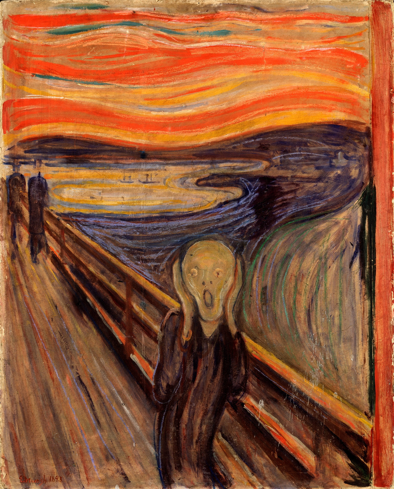 El grito, Edvard Munch, 1893