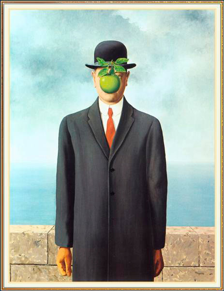 El hijo del hombre, René Magritte, 1964