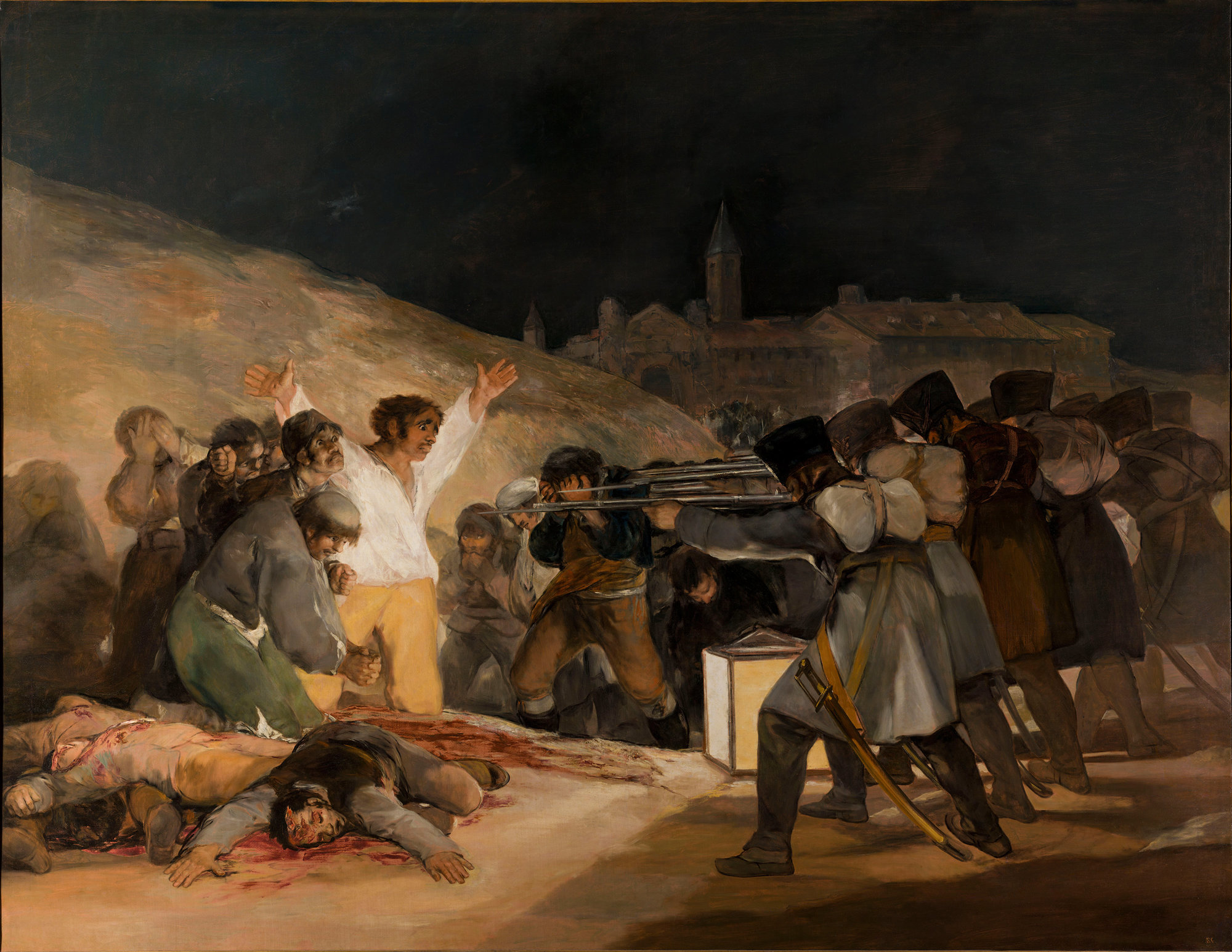 El Tres de Mayo, Francisco de Goya, 1814