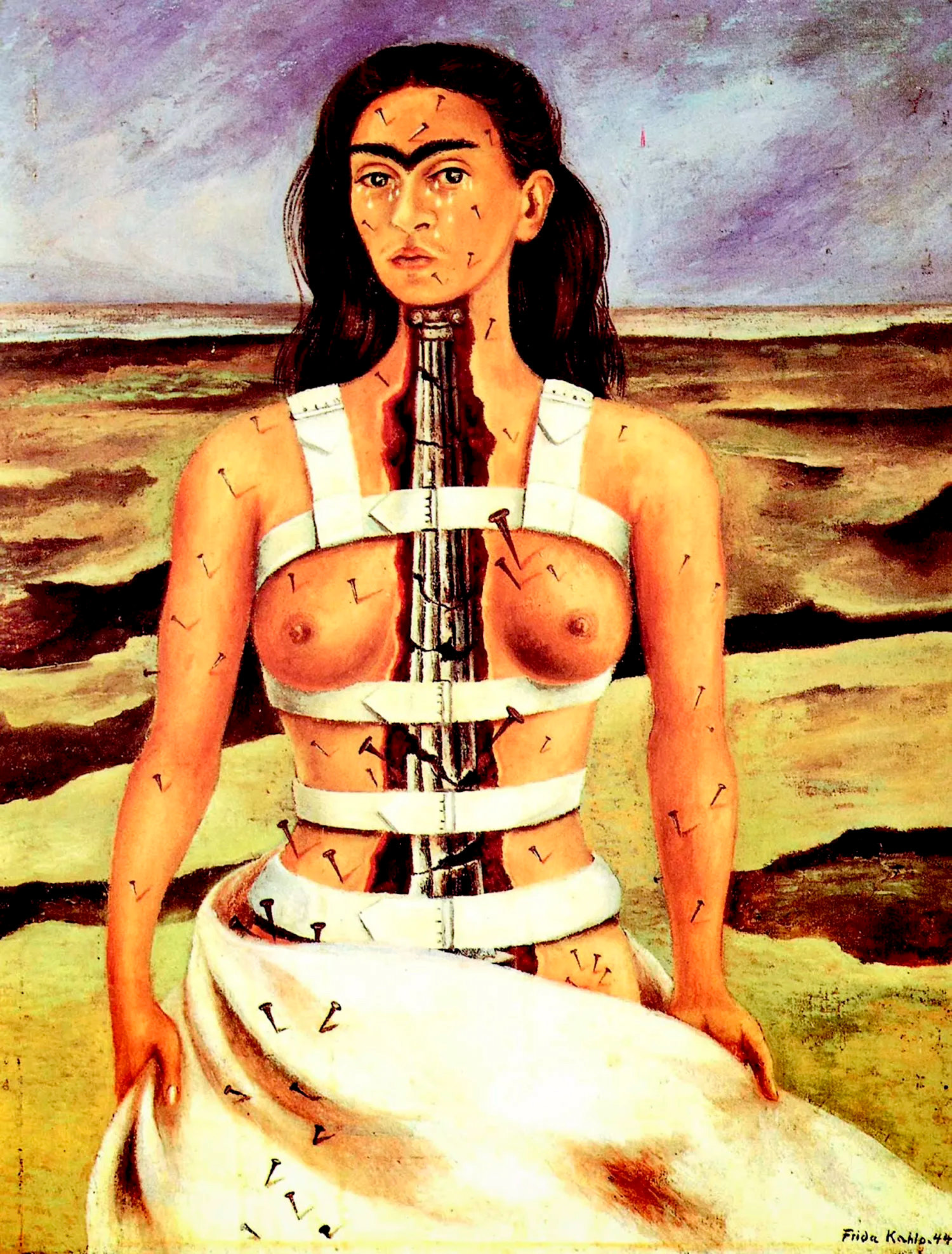 La columna rota, Frida Kahlo, 1944