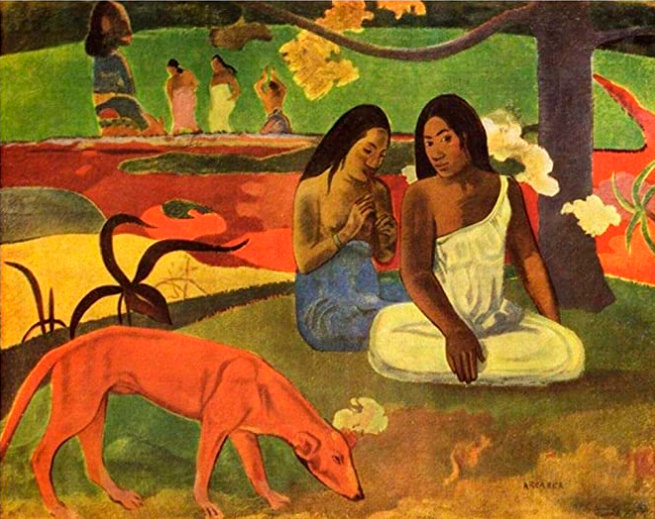 Arearea, Henri Eugène Paul Gauguin, 1892