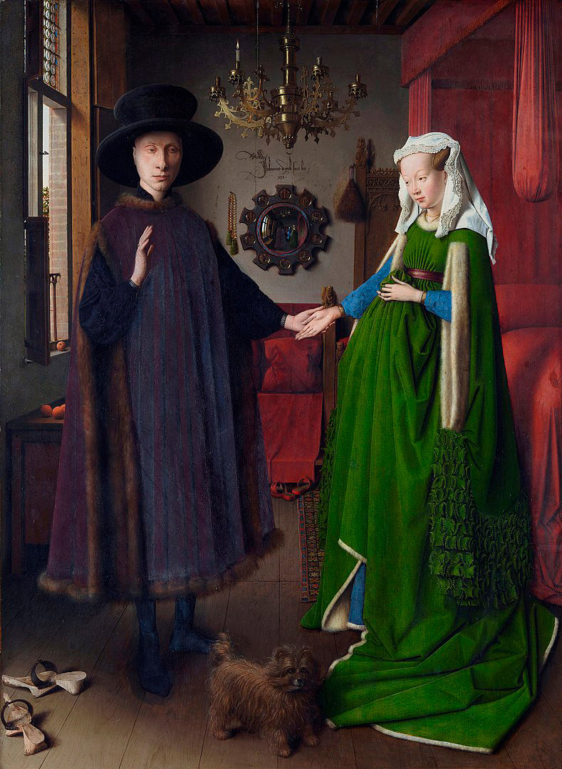 El matrimonio Arnolfini, Jan van Eyck, 1434
