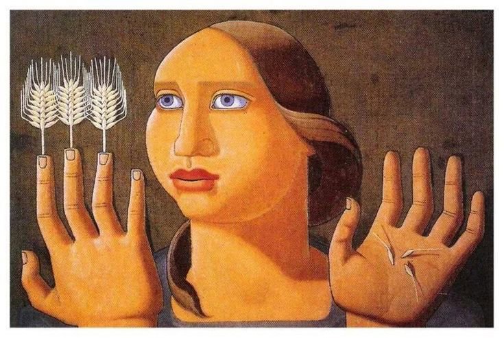 La sorpresa del trigo, Maruja Mallo, 1936
