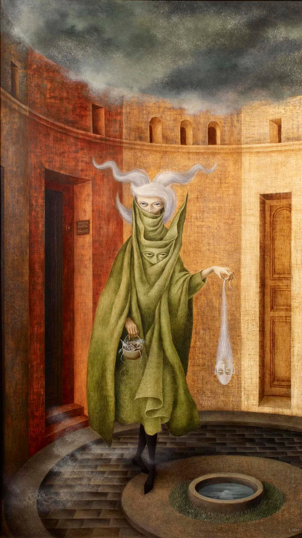 Mujer saliendo del psicoanalista, Remedios Varo, 1960 