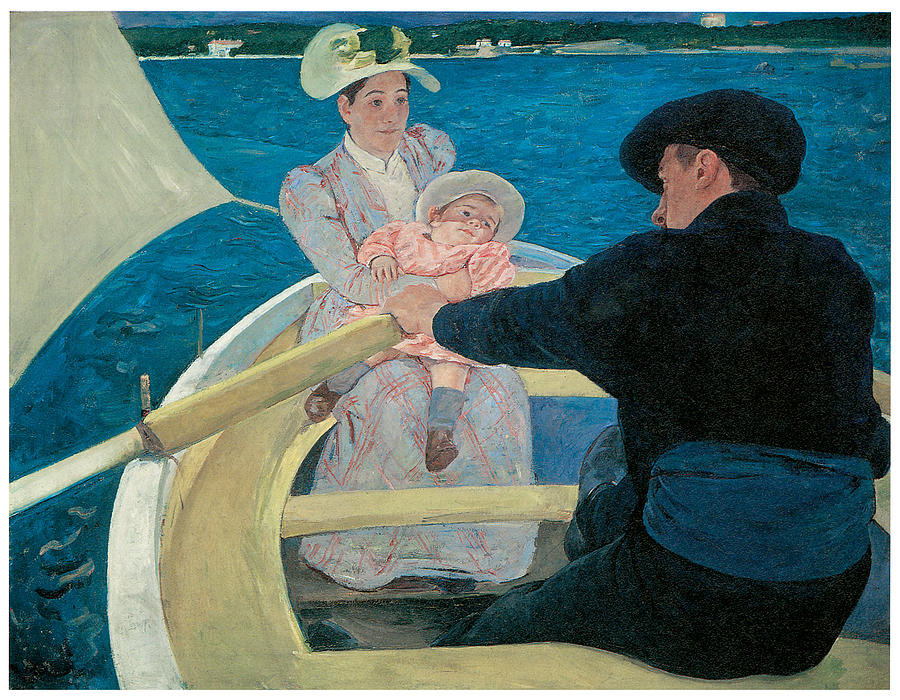 Paseo en barca, Mary Cassatt, 1894