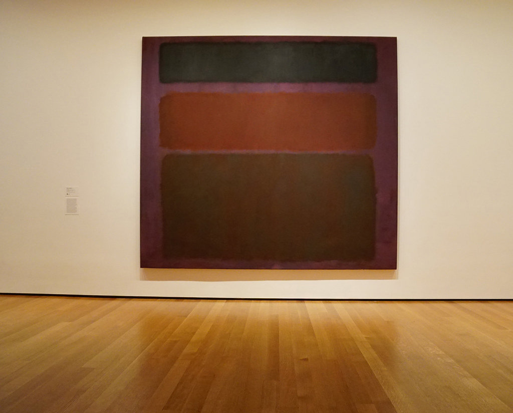 Rojo, marrón y negro, Mar Rothko, 1958