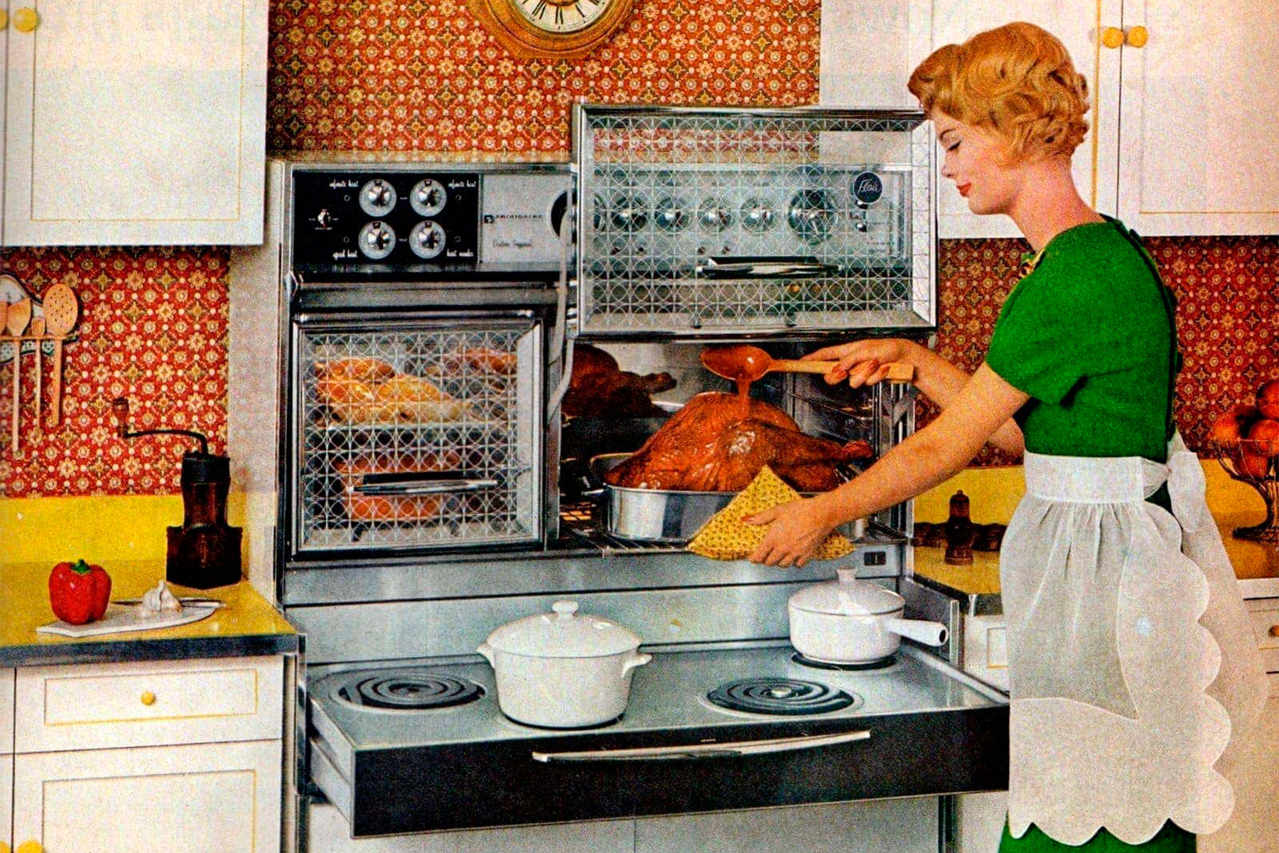 Anuncio vintage de cocinas de los 60