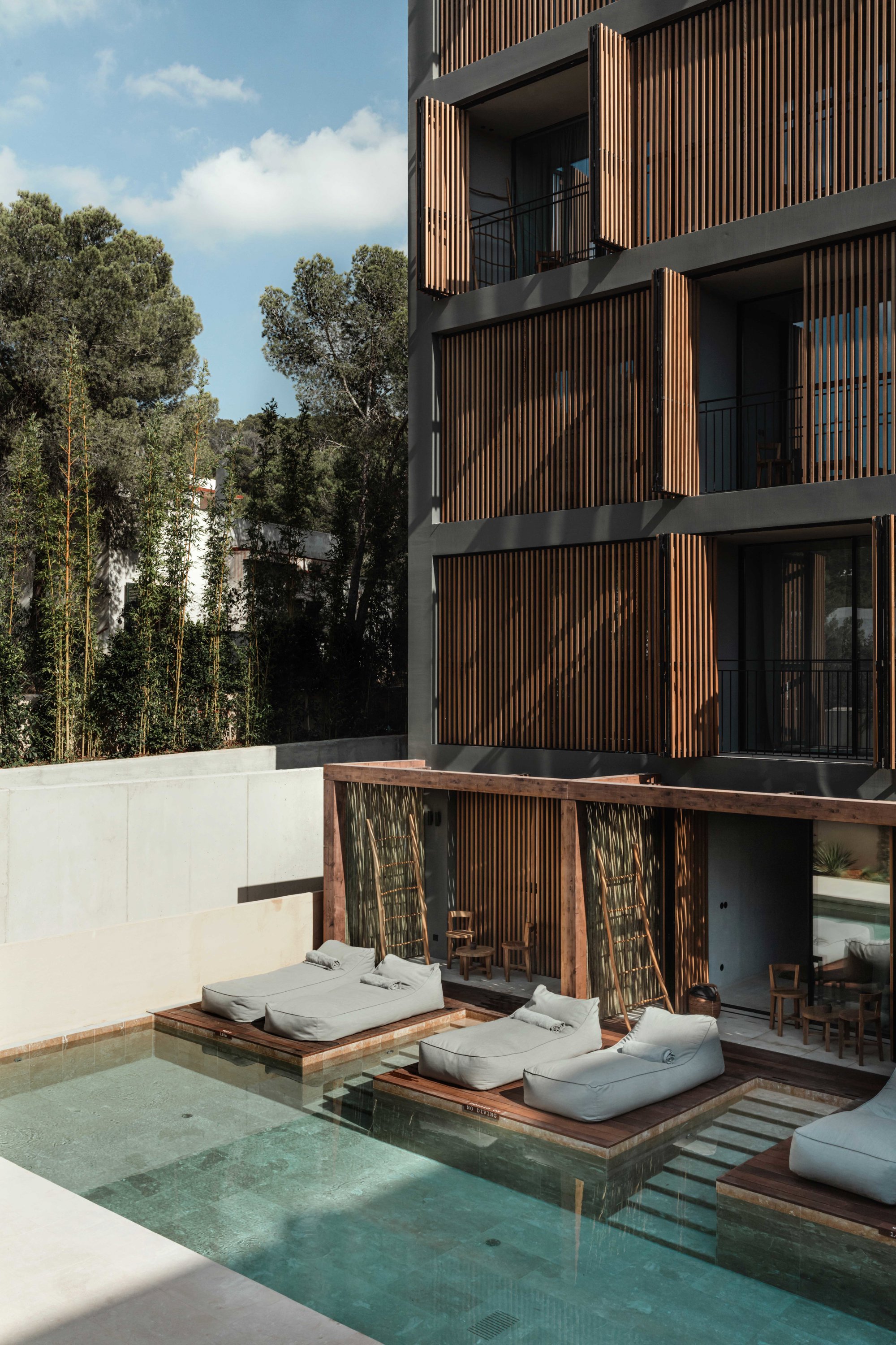 Vista. dela piscina