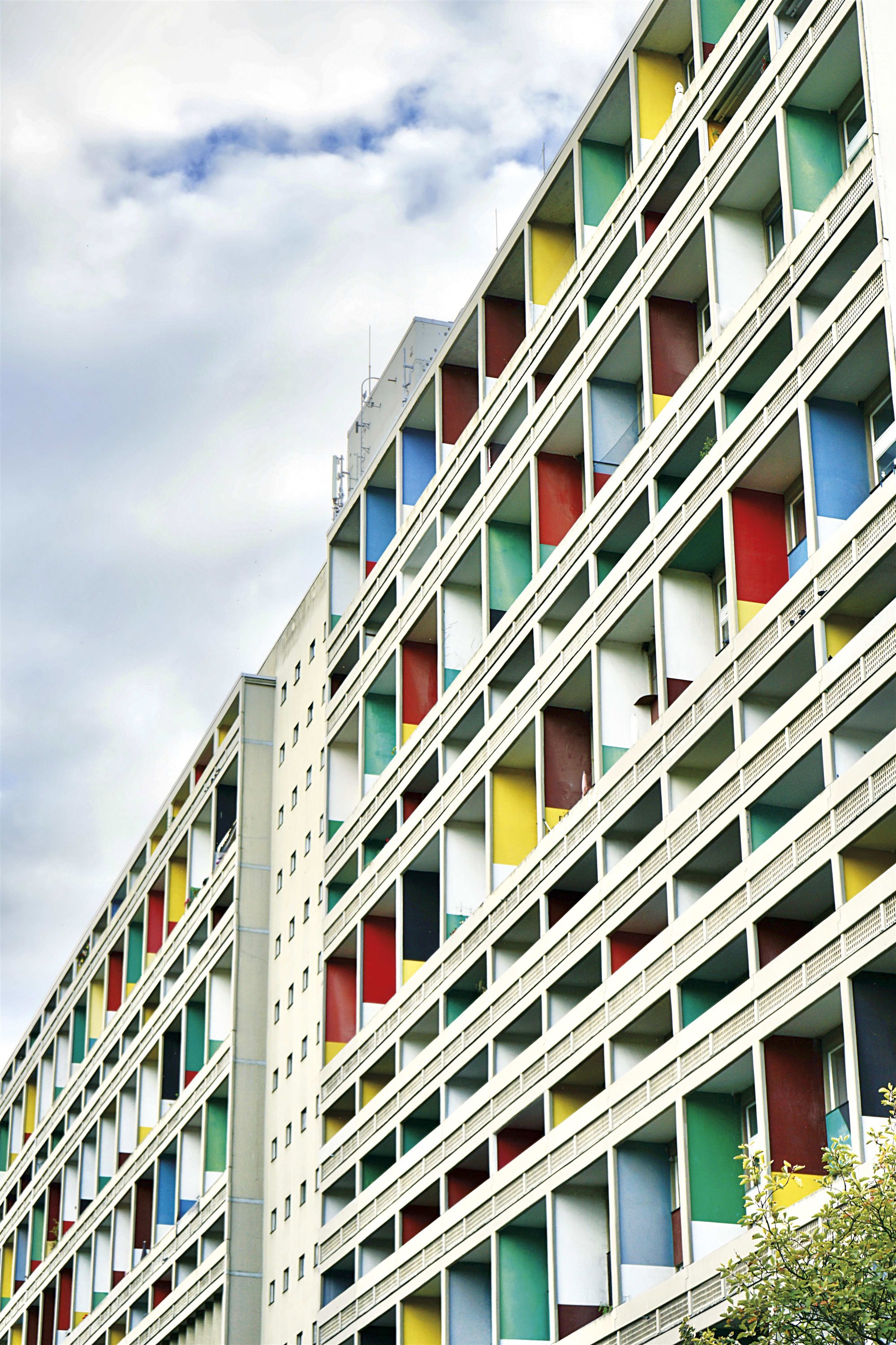 Unite d'habitation de Marsella, edificio Berlín, de Le Corbusier